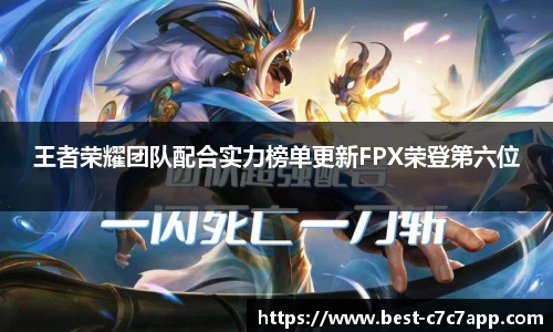 王者荣耀团队配合实力榜单更新FPX荣登第六位